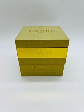 L'CORE 24K Night Cream - Gold NIB